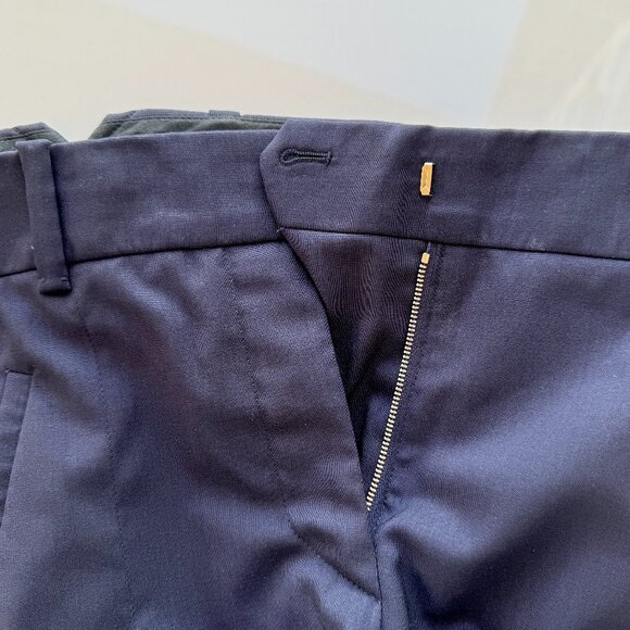 Louis Vuitton Authentic Pants Dark Blue M/40 Women - Picture 12 of 16